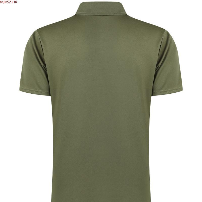 เสื้อโปโลแขนสั้นลําลอง คอปก ทรงสลิมฟิต โอเวอร์ไซซ์ สีพื้น แฟชั่นฤดูร้อน สําหรับผู้ชาย SLC15