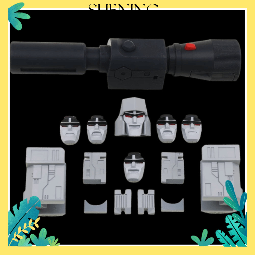 SHENING Megatron Bright Hand Accessories พิมพ์ด้วยเกราะไหล่แบตเตอรี่, เรซิ่นเปลี่ยนชุดอัพเกรดมือสําห
