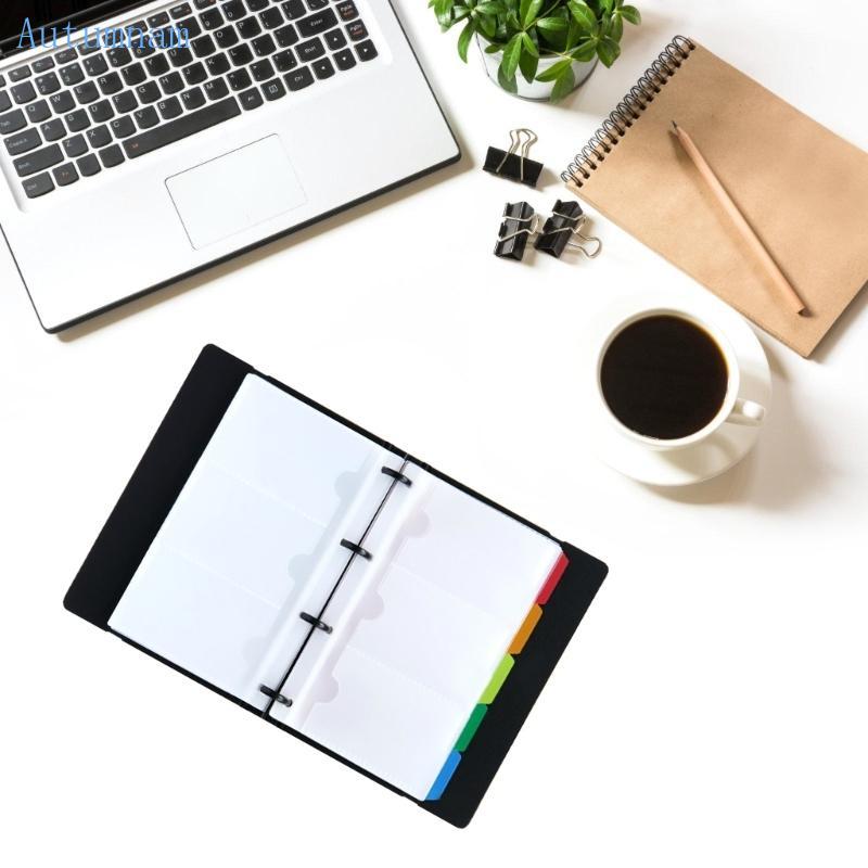 AUTU Name Card Holder Business Card Holder Book Business Cards Book for Office