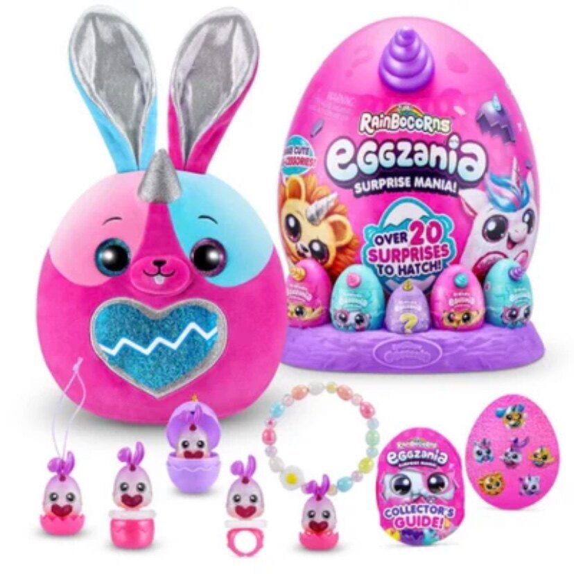 Zuru Yunbo Unicorn Magic Egg Hug Planet ตุ๊กตากระต่ายแมวตุ๊กตาตุ๊กตาของเล่นกล่องปริศนา