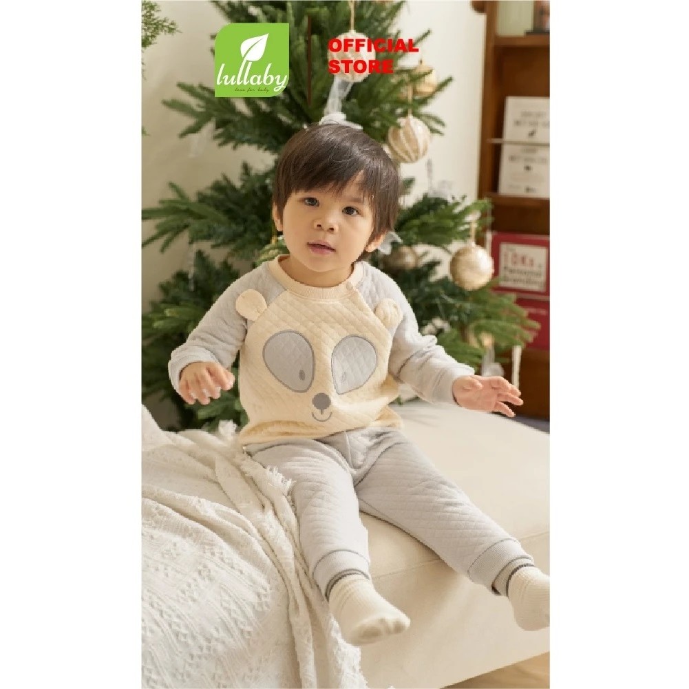 Lullaby - เสื้อผ้าฝ้ายแขนยาว Lullaby สําหรับเด็กชายและเด็กหญิง