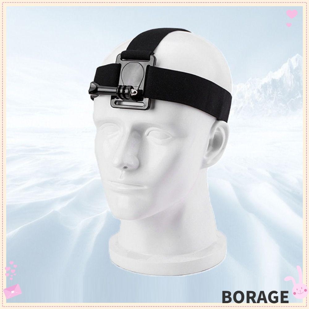 BORAG Head Strap Mount, Soft Anti-slip Camera Head Band Nylon Camera Accessories for Hero 12 11 10 9