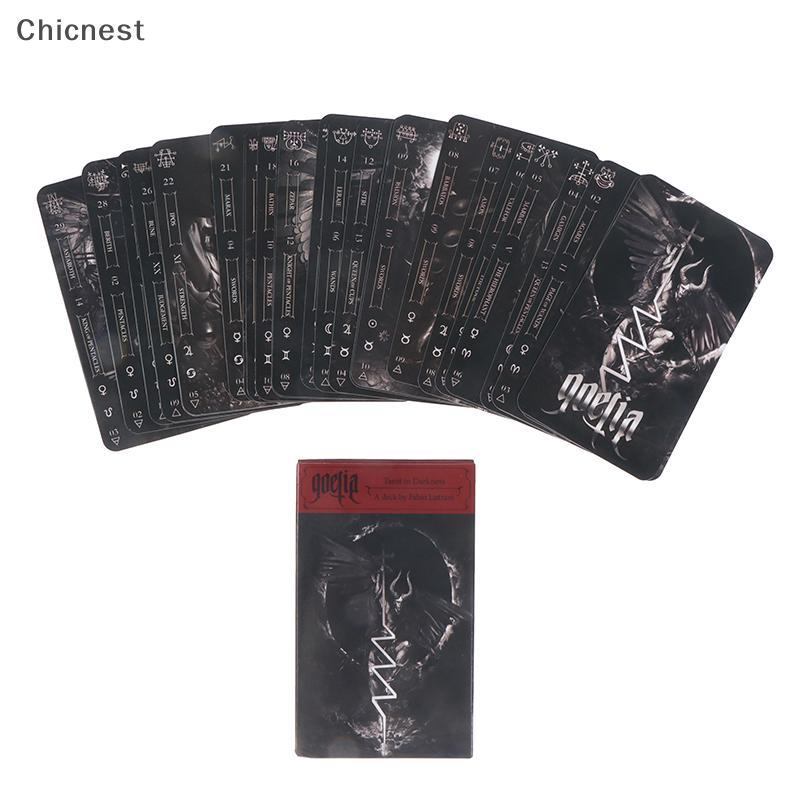 [Chc] Goetia in Darkness Cards Oracle Cards Divination Prophecy Board Game [VN]