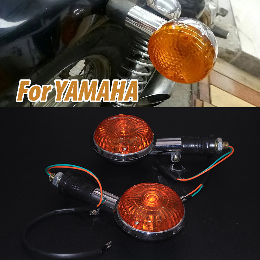 ไฟเลี้ยวรถจักรยานยนต์สําหรับ Yamaha XV400 XV650 XV1100 XV1300 XVS400 XVS650 XVS1100 Virago V MAX1200