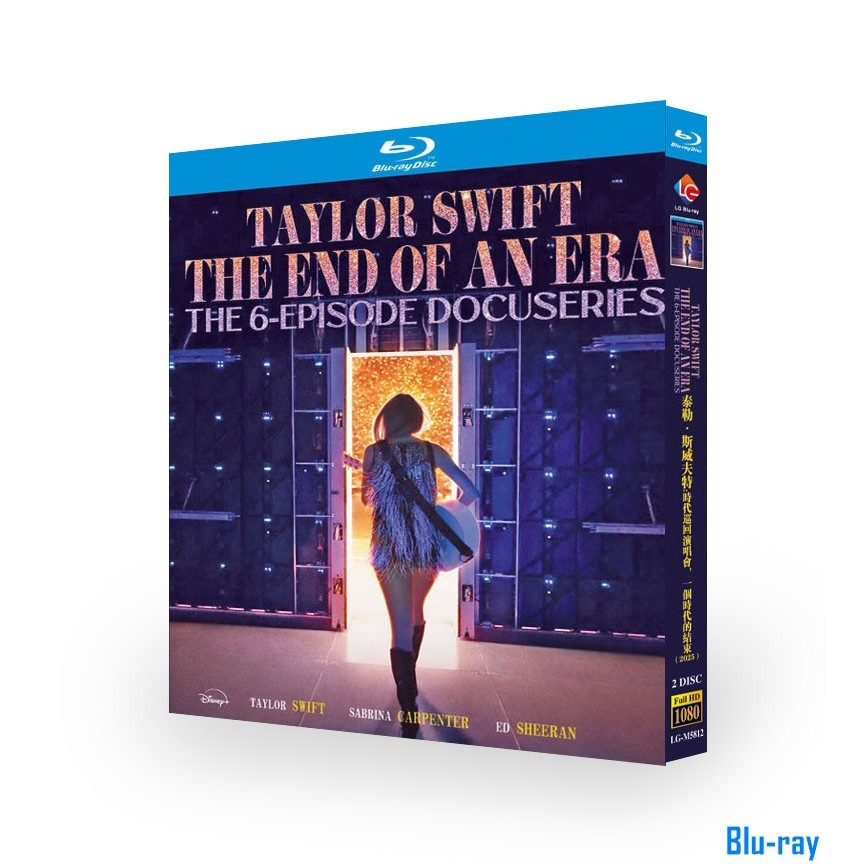 [BRAND NEW SEALED] Concert Taylor Swift The Eras Tour The End of an Era (2025) กล่อง Blu-ray 2 แผ่น