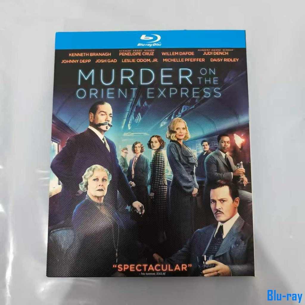[BRAND NEW SEALED] American Film Murder on the Orient Express (2017) 1-Disc Blu-ray Boxed