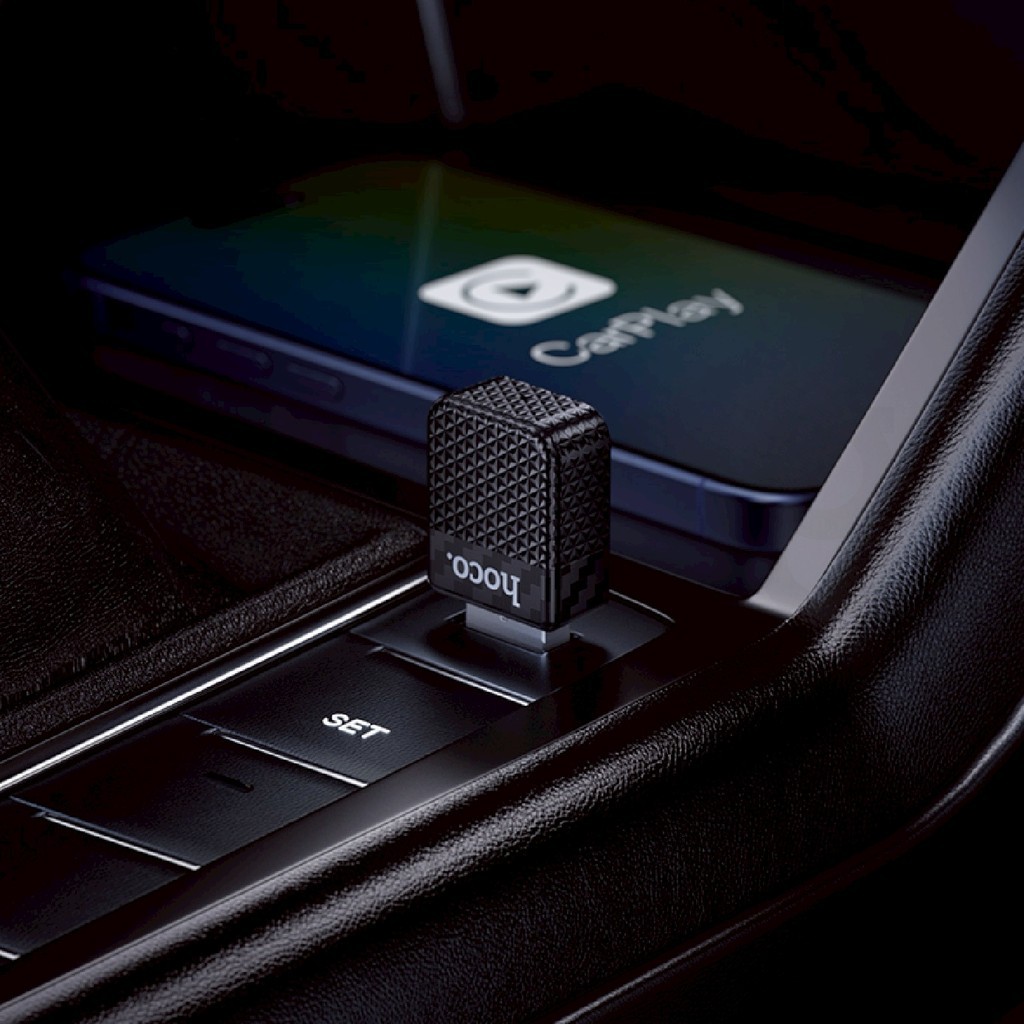 ตัวแปลง HOCOHU3 wireless CarPlay adapter แปลง CarPlay แบบมีสายให้เป็นไร้สาย สำหรับ i0s - รูปที่ 3