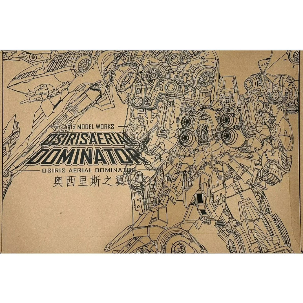 แกนรุ่น Works OSIRIS AREIAL DOMINATOR (1/100 MG KSHATRIYA)