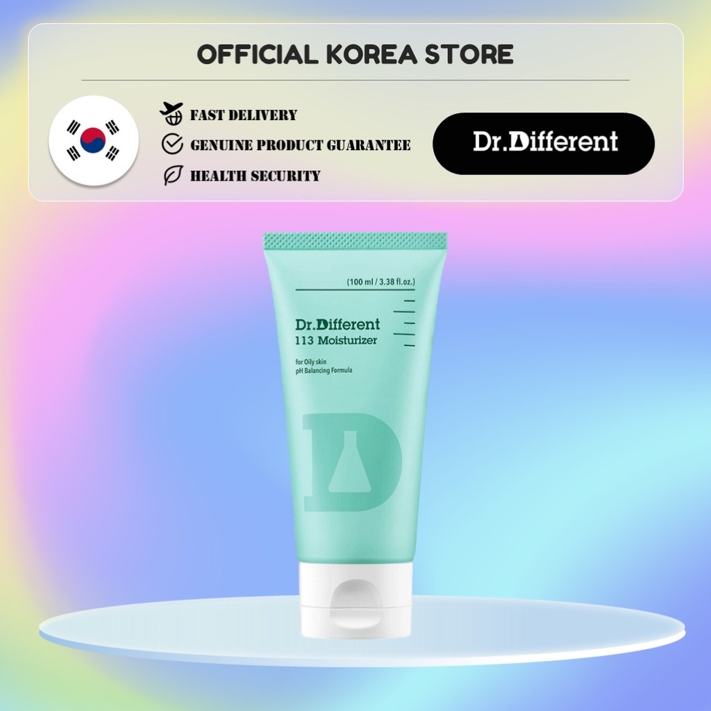[ดร. Different] 113 Moisturizer for Oily Skin 3.38 fl.oz 100ml/จากเกาหลี