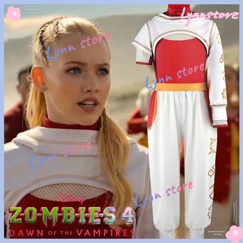 ชุดคอสเพลย์ Zombies 4 Nova Bright สำหรับเด็ก พร้อมวิกผมและชุดอะนิเมะ ใช้งานได้ในงานปาร์ตี้และคาร์เนว