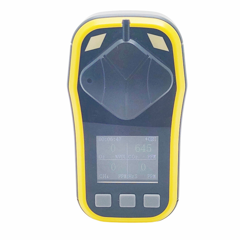 CE HANDHELD INSTANTANEOUS READING O2 CH2O CO C2H3CL CO2 VOC C2H4O FLAMMABLE แก๊ส LEAKAGE DETECTOR