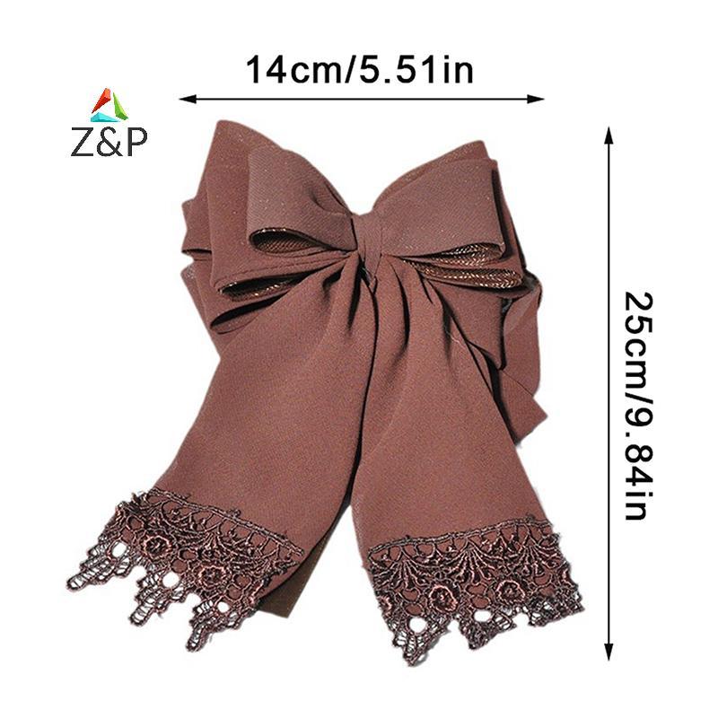 ผมโบว์สุทธิ Bowknot Hairnet ผ้าลูกไม้ แฟชันสำหรับผู้หญิงและพยาบาล ราคา ถูกที่สุด ดีลบีเคเค แกลเลอรีภาพที่ 5