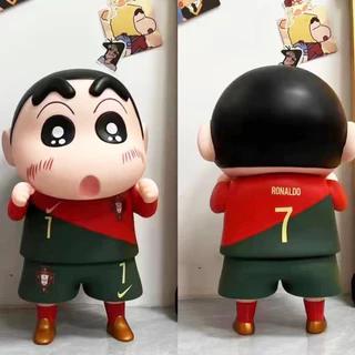 【MB-188】นักบอล ⚽ ชินจังคอลเลกชั่นน่ารัก โมเดลฟิกเกอร์ PVC รูปการ์ตูนอนิเมะชินจัง