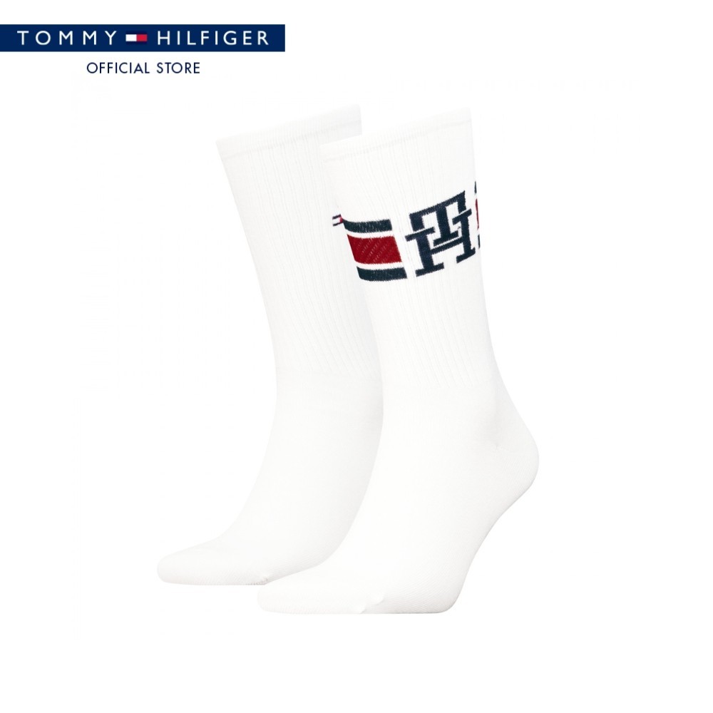 Tommy Hilfiger ถงเท้า ผู้ชาย รุ่น 701236320 001 – สีขาว
