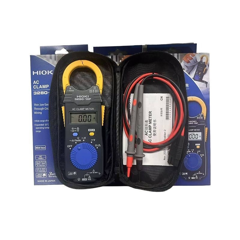 Hioki Digital Clamp Meter Electrician Compact High Accuracy AC Current Multimeter 3280-10F