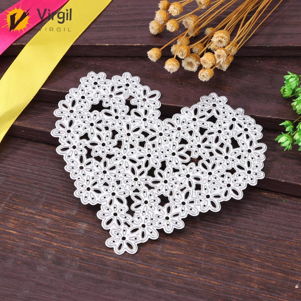 โลหะตัดตายลายฉลุสําหรับการ์ดลายนูนสมุด DIY (Love MS-828