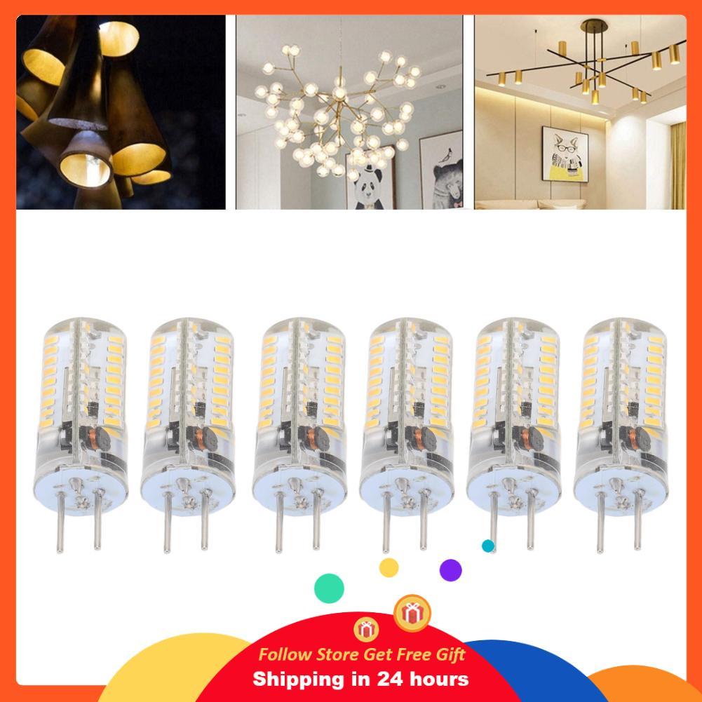 Supergoodsales GY6.35 หลอดไฟ LED วอร์มไวท์ 2700 - 3000K AC12V กระจายความร้อนได้ดีสำหรับออฟฟิศ (วอร์ม