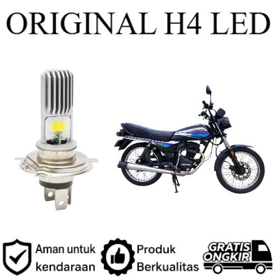 ต้นฉบับ 1 ชิ้น H4 COB ไฟหน้า LED สําหรับ Honda GL Pro Lie Cheng รถมอเตอร์ไซด์