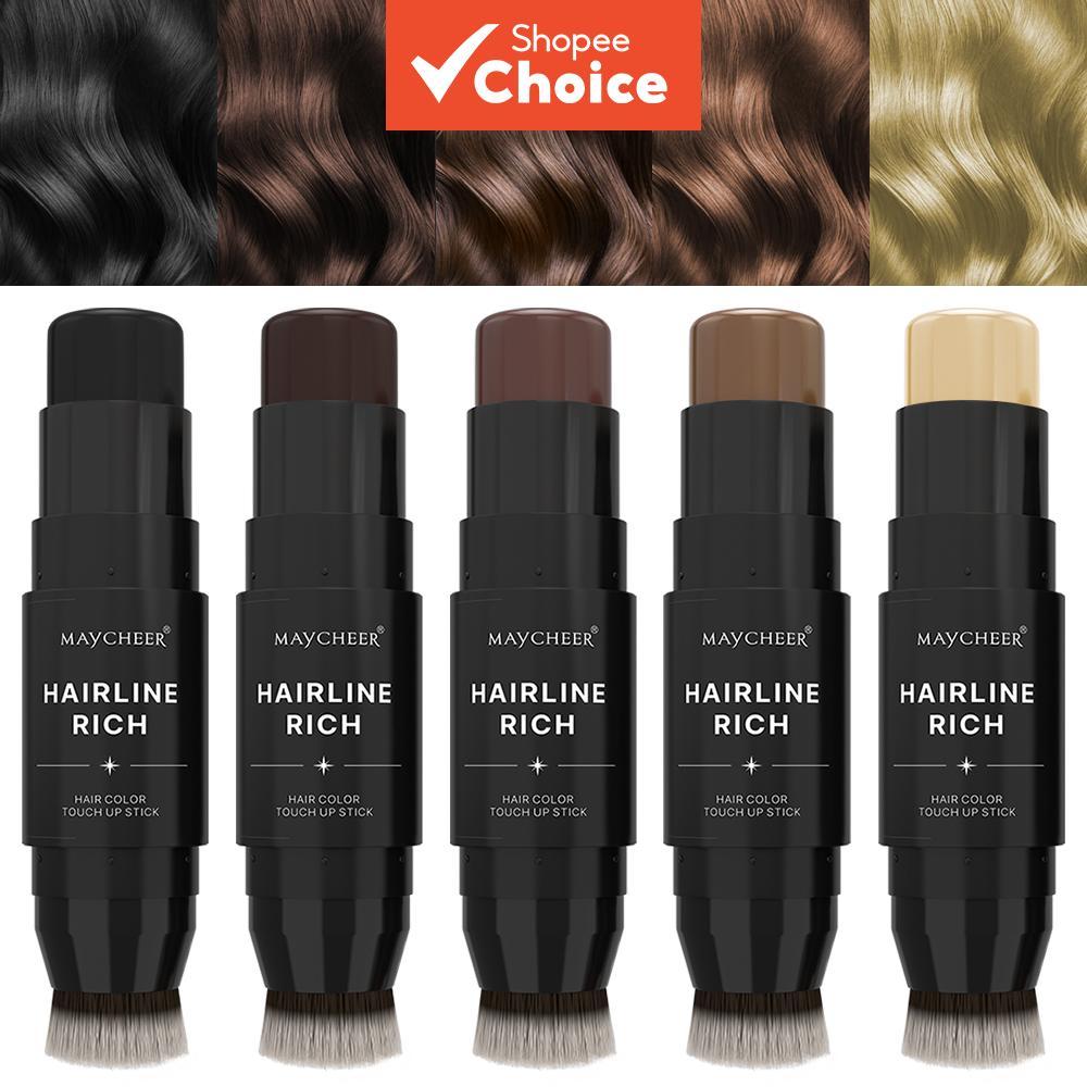 Hairline Rich Touch Up Stick ดินสอเติมไรผม ปกปิดผมขาว กันน้ํา ติดทนนาน ใช้งานง่าย ให้ลุคธรรมชาติ
