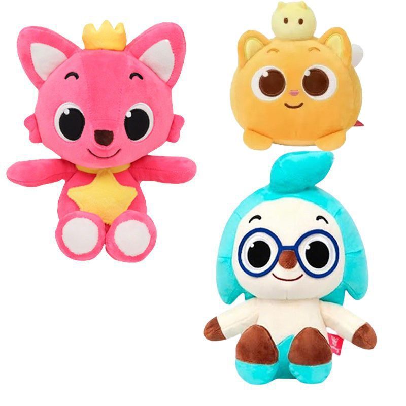 Influencer Bumper Fox Hogi Multi-Character Plush Doll Animation Merchandle Doll