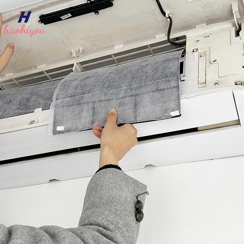 <haohiyou> 5 ชิ้นป้องกันฝุ่นเครื่องปรับอากาศ Vent กรองผ้าฝ้าย Cuttable Network Outlet ทําความสะอาด Purification Parts Air Vent กระดาษกรองฝุ่น Nice ราคา ถูกที่สุด ดีลบีเคเค แกลเลอรีภาพที่ 3