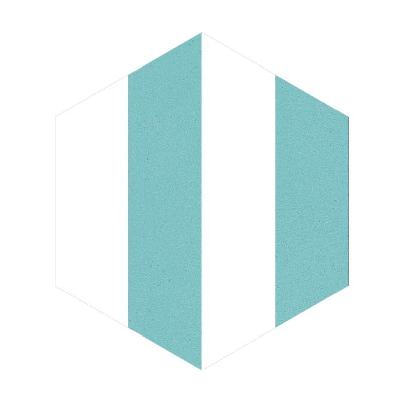 GELATO กระเบื้อง LINEAR TURQUOISE 22X25 CM