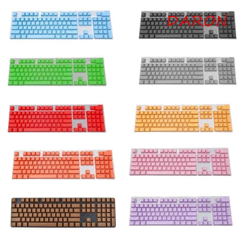 DARON Mechanical Keycaps ABS Universal Mechanical Keyboard 61/ 87 980k สีสันเปล่า Keycaps
