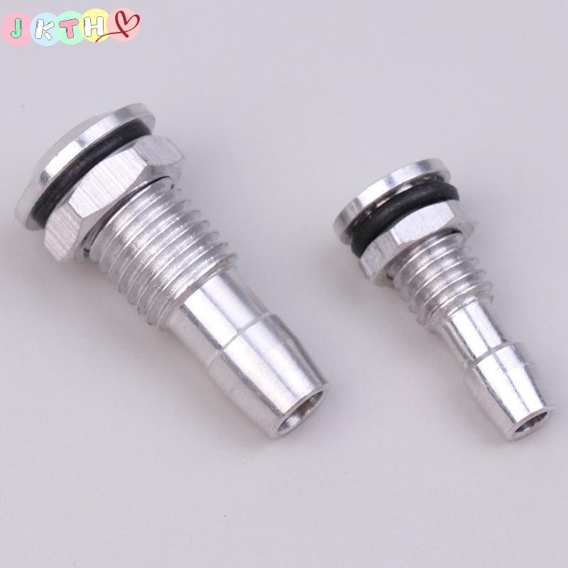 JKTH 2PCS ใหม่อลูมิเนียม Water Outlets ด้าย O-ring สกรูสําหรับ RC เรือ M6/M8 JKK