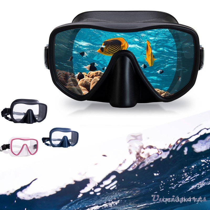 Frameless Scuba Low Volume Free diving Mask Scuba Diving Goggles Swimming Snorkeling Underwater Spea