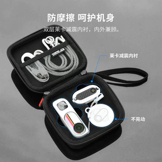 สําหรับ Insta360 GO 3S Retro ผู้ที่ชื่นชอบ Limited Edition Storage Case สําหรับกล้องนิ้วหัวแม่มือและช่องมองภาพ