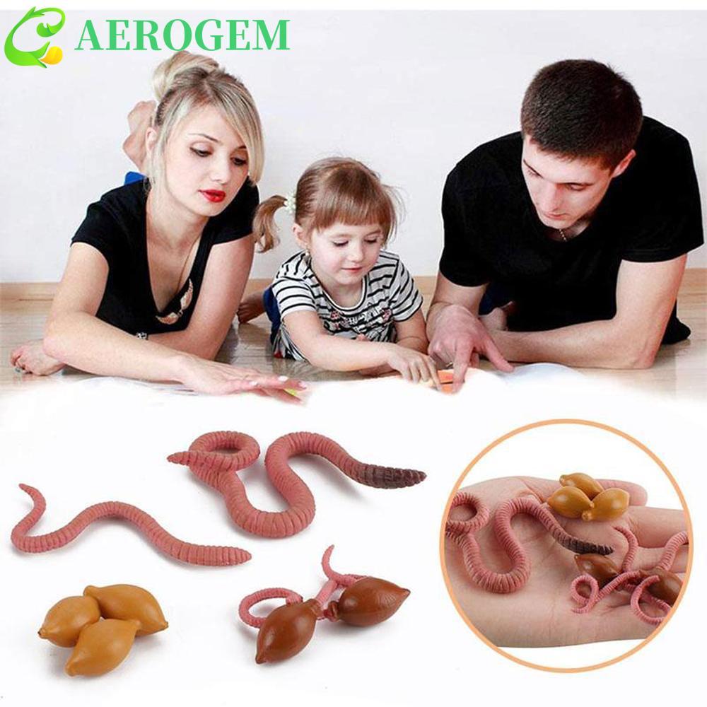 AEROGEM Salmon Science Sea Life King Crab Children Plastic Educational Toys Growth Cycle Model