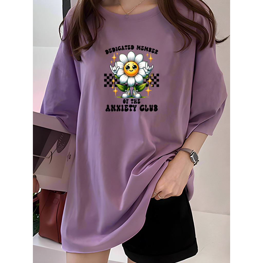 2G5782 Tshirt ผู้หญิง Plus ขนาดเสื้อผ้า T เสื้อ Crop Top เสื้อยืดผู้หญิงเสื้อ Oversize Int