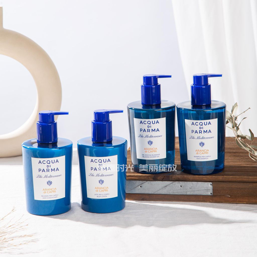 Palmer Water Blues Orange Series แชมพู ครีมนวดผม ครีมอาบน้ํา โลชั่นเพิ่มความชุ่มชื้น 300ml QM1V