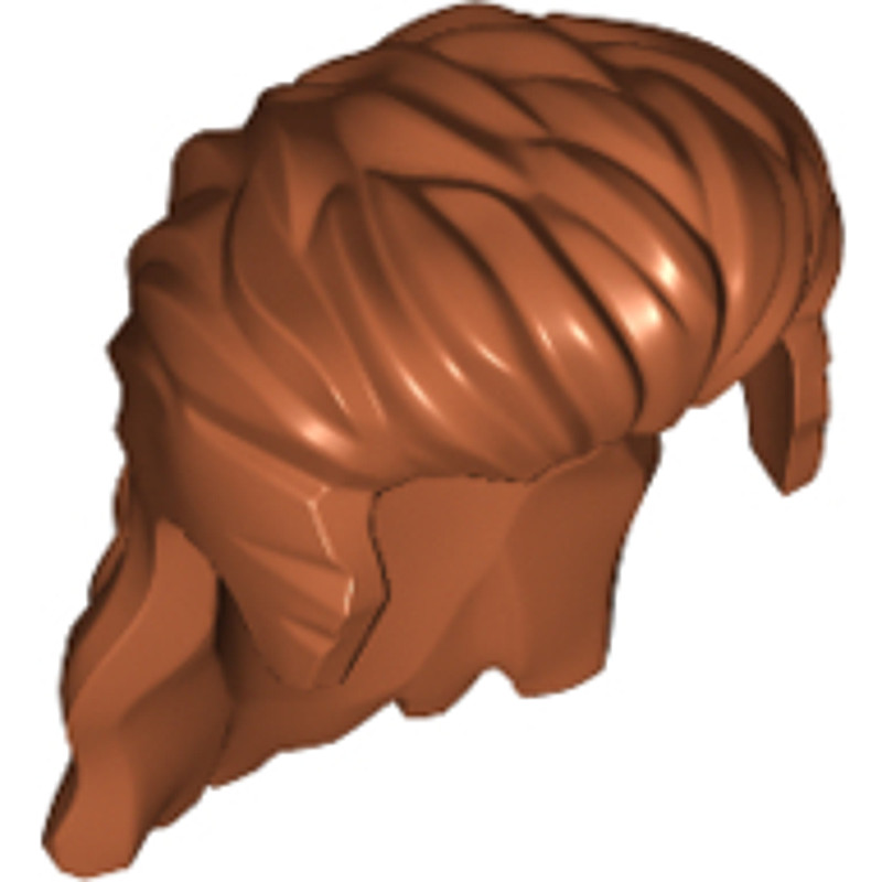 Brick2cube Part - Minifigure, Hair Long Mullet Style - 24072