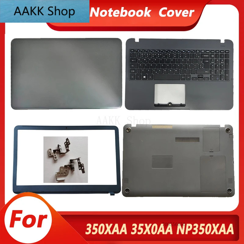 ใหม่สําหรับ NP350XAA NP35X0AA NP550EBE 351XAA 550EAA 350XAA 551EBE 550EBZ LCD ปกหลังด้านหน้า Bezel P