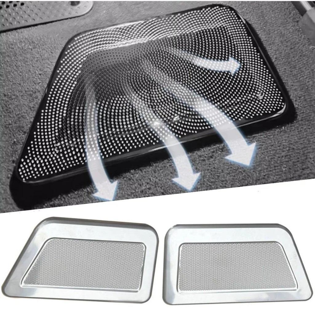 รถที่นั่งเครื่องปรับอากาศ Air Outlet ฝุ่นสําหรับ BMW IX i20 IX40 ix50 M60 ภายใต้ที่นั่ง Trim Accesso