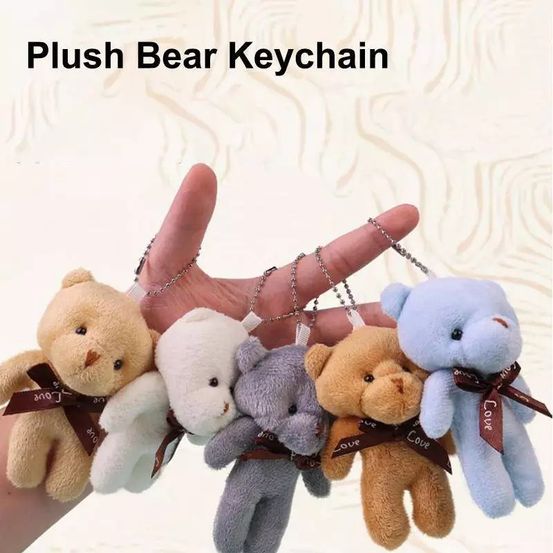 ตุ๊กตาหมีมินิ 12 ชิ้น/ล็อต จี้ตุ๊กตาสำหรับห้อยกระเป๋า thumbnail 6
