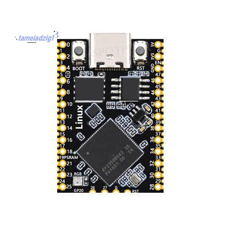 สําหรับ 2 RP2350B Linux Mini Development Board พร้อม PSRAM-8MB Full 48 GPIOs เอาต์พุตสําหรับ Linux