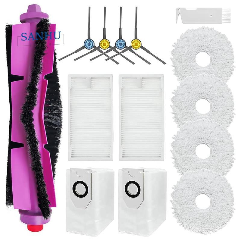 สําหรับ J12Ultra / J12 Ultra, สําหรับเครื่องดูดฝุ่น V12 หลักแปรงด้านข้างกรอง Mop กระเป๋าอะไหล่
