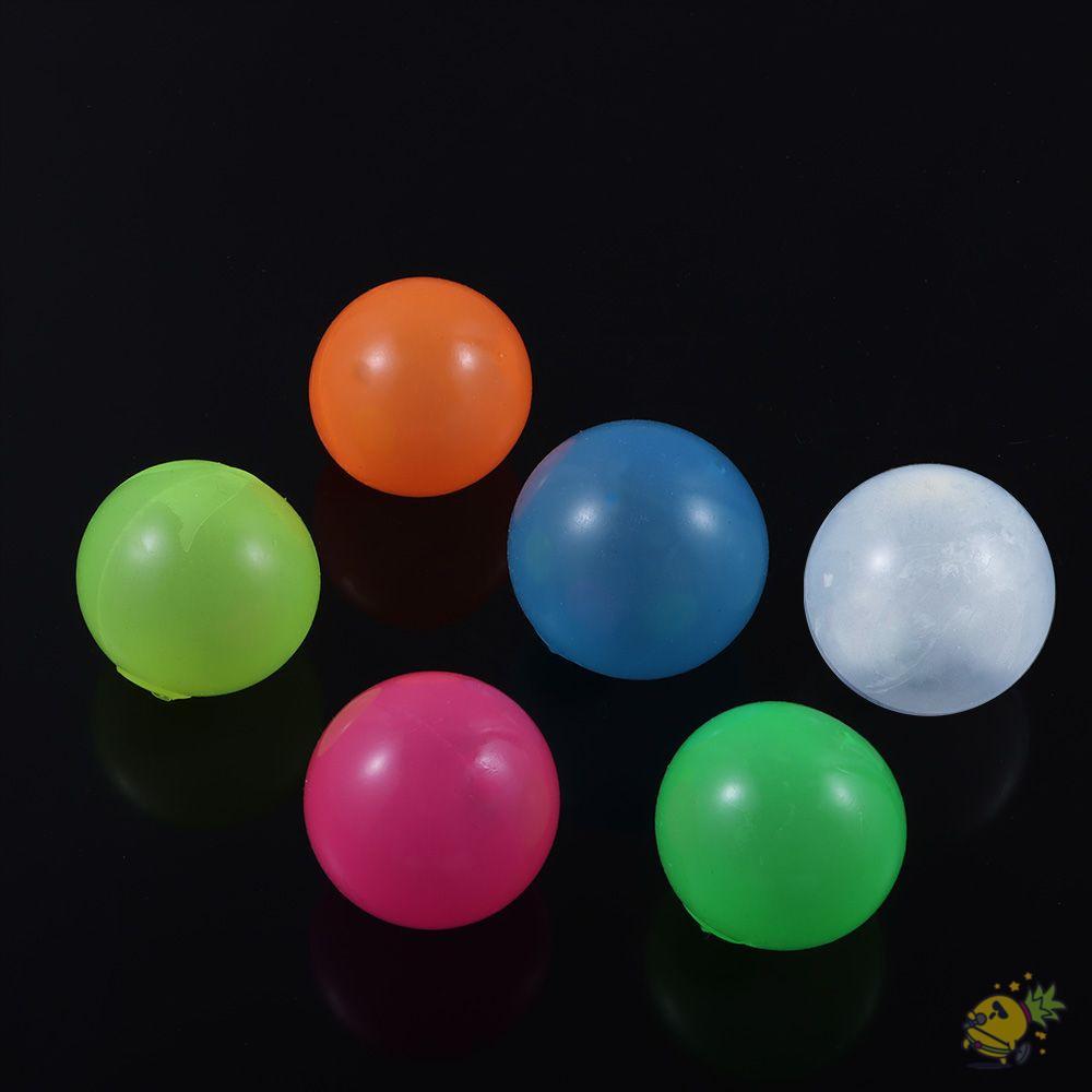 WXDX.TH Sticky Ball โยน Ball Nnoctilucoos Relief ของเล่น Decompression Ball