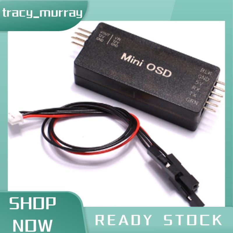tracy_murray Minim OSD บนจอแสดงผลหน้าจอ Mini OSD Rev. 1.1 OSD สําหรับ PX4 PIX 2.4.8 2.4.7