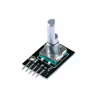 KY-040 Rotary Encoder โมดูลอินครีเมนทัล 360° 20 PPR แม่นยำสูง พร้อมปุ่มกด สำหรับ Arduino