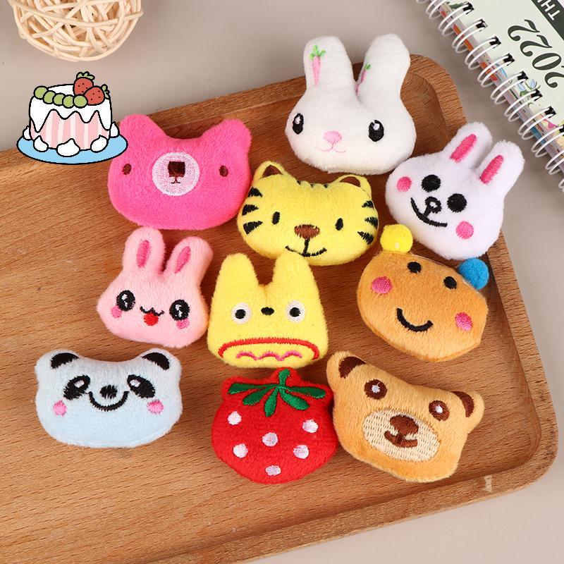 [Sep-t] 10 ชิ้นการ์ตูนตุ๊กตาPlushอุปกรณ์เสริมน่ารักหัวสัตว์ตุ๊กตาของเล่นกระเป๋ารองเท้าSosอุปกรณ์เสริมสุ่มสไตล์เด็กของขวัญ