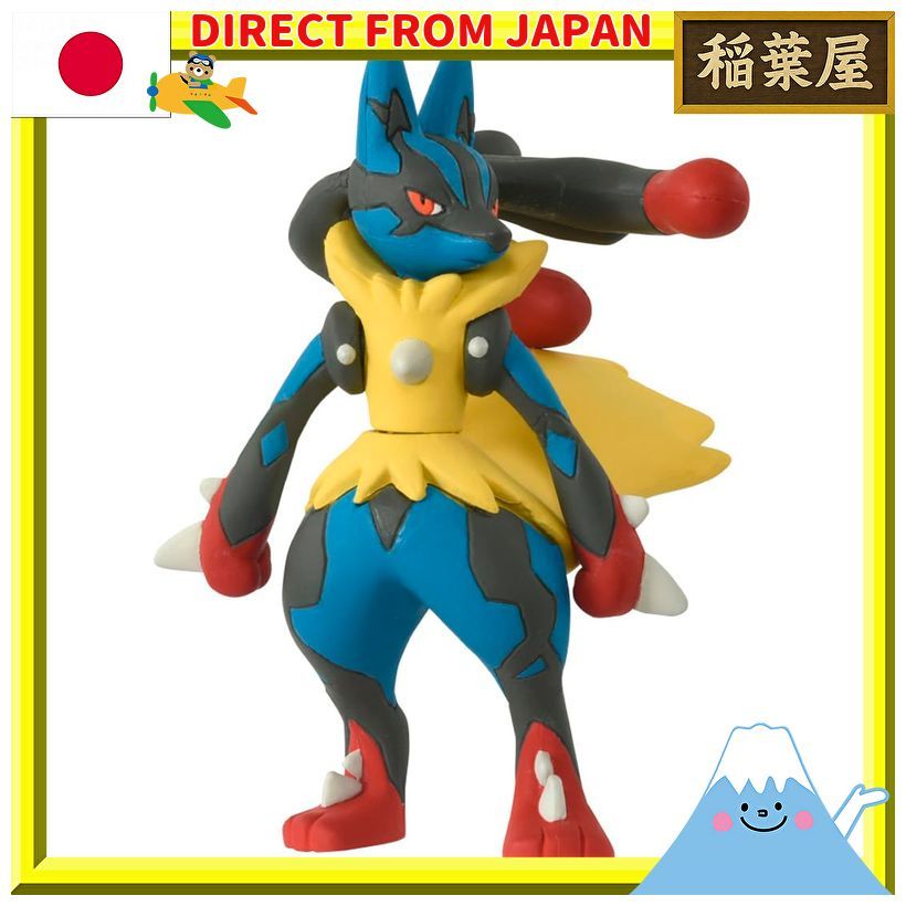 Pokemon Moncolle Mega Lucario Figure Collectible Toy Model