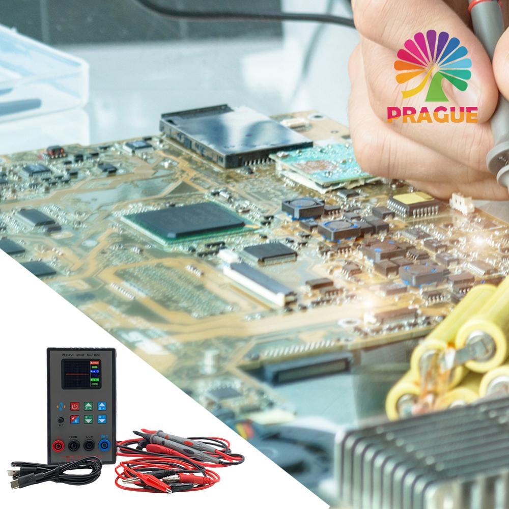 Dual Channel VI Curve Tester 18 เกียร์ความถี่ปรับ Circuit Board เครื่องทดสอบ On-Line Dual-channel VI