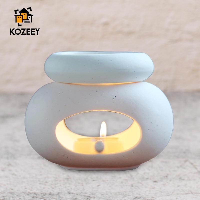 KOZEEY เตาน้ํามันหอมระเหย Aroma Diffuser Burner ใช้งานง่าย Table Centerpiece
