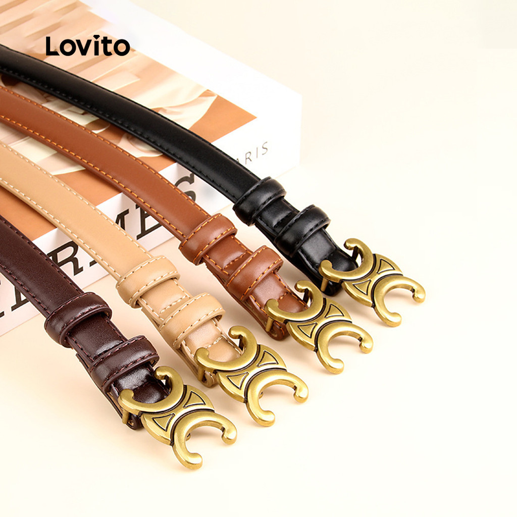 Lovito คลาสสิกและหลากหลายเข็มขัด LCS28A300
