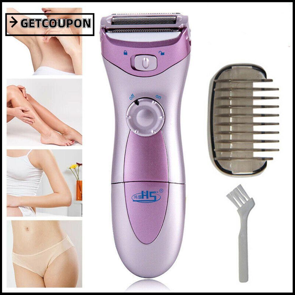 GETCOUPON Lady Women Travel Trimmer Razor Adjustable Speed Bikini Removal Trimmer