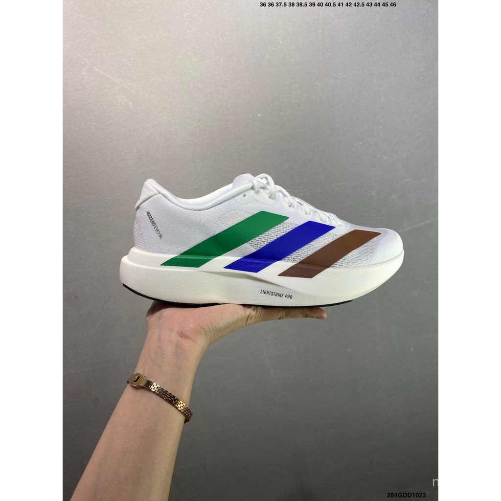 Adidas Adizero Evo SL M Full Palm Lightstrike รองเท้าวิ่งสำหรับผู้ชายและผู้หญิง ออกแบบมาเพื่อความสะด