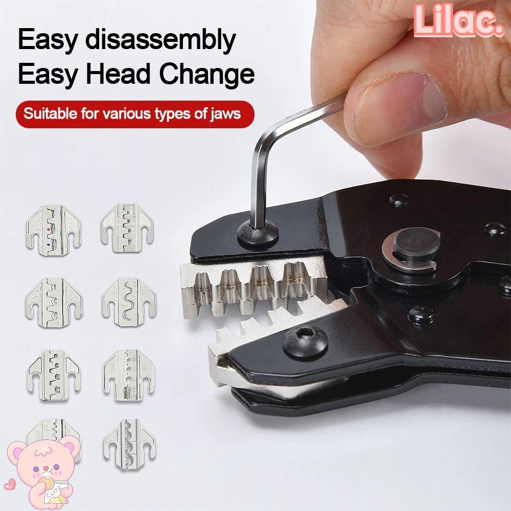 LIILACC SN CRIMPING คีม Jaw, 06WF 2549 03H SN-2546B 02C CRIMPING คีมขากรรไกร,โลหะผสมกว้าง 4 มม.48B 5